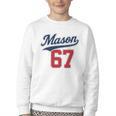 Mason 67 Jersey Baseball Men Women Boys Girls Number 6 7 Youth Crewneck Sweatshirt Mason 67 Jersey Baseball Men Women Boys Girls Number 6 7 Youth Crewneck Sweatshirt