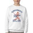 Negro League Baseball History Month Cincinnati Ohio Youth Crewneck Sweatshirt Negro League Baseball History Month Cincinnati Ohio Youth Crewneck Sweatshirt