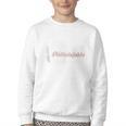 Philadelphia Baseball Skyline Philly Men Women Youth Crewneck Sweatshirt