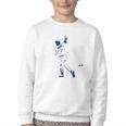 Philly Bedlam Bedlam At The Bank Philadelphia Baseball Premium Tri-Blend Youth Crewneck Sweatshirt