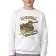Riverside Ravagers Retro Minor League Baseball Youth Crewneck Sweatshirt