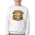 Spring Training 2026 Baseball Vintage Sunset Premium Tri-Blend Youth Crewneck Sweatshirt Spring Training 2026 Baseball Vintage Sunset Premium Tri-Blend Youth Crewneck Sweatshirt