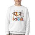 I Survived 67 33 Days Of School Baseball Basketball Football Youth Crewneck Sweatshirt I Survived 67 33 Days Of School Baseball Basketball Football Youth Crewneck Sweatshirt