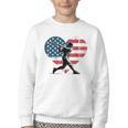 Valentines Baseball Batter Silhouette Heart Men Boys Kid Youth Crewneck Sweatshirt Valentines Baseball Batter Silhouette Heart Men Boys Kid Youth Crewneck Sweatshirt