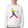 Venezuela Baseball Youth Crewneck Sweatshirt