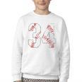 Vintage Distressed Baseball Number 34 Jersey Player Uniform Youth Crewneck Sweatshirt Vintage Distressed Baseball Number 34 Jersey Player Uniform Youth Crewneck Sweatshirt