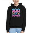 100 Days Of School Baseball Dripping Ice Cream 100th Day Graphic Youth Hoodie 100 Days Of School Baseball Dripping Ice Cream 100th Day Graphic Youth Hoodie