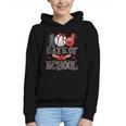 100 Days Of School Baseball Teacher 100 Days Smarter Student Graphic Youth Hoodie 100 Days Of School Baseball Teacher 100 Days Smarter Student Graphic Youth Hoodie