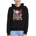 100 Days Of School Cute Bow Baseball Boy Girl Teacher Graphic Youth Hoodie 100 Days Of School Cute Bow Baseball Boy Girl Teacher Graphic Youth Hoodie