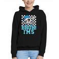 5th Birthday Dabbing Baseball Boys Bruh I'm 5 Year Old Graphic Youth Hoodie