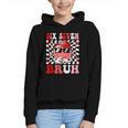 6 7 Bruh Six Seven Valentine Heart Baseball Graphic Youth Hoodie 6 7 Bruh Six Seven Valentine Heart Baseball Graphic Youth Hoodie