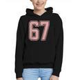 6 7 Number 67 Baseball Meme Tee For Women Graphic Youth Hoodie