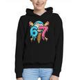 67 Baseball Ice Cream Drip Player Graphic Youth Hoodie