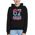 67 Ice Cream Drip Baseball For Men Women Kids Graphic Youth Hoodie