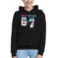 6th Birthday Now I'm 6 Next Year I'Ll Be 7 Baseball Drip 67 Graphic Youth Hoodie 6th Birthday Now I'm 6 Next Year I'Ll Be 7 Baseball Drip 67 Graphic Youth Hoodie