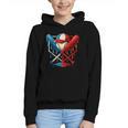 American Baseball Drip Graffiti Ball And Bat Graphic Youth Hoodie American Baseball Drip Graffiti Ball And Bat Graphic Youth Hoodie
