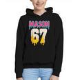 Baseball 6 7 Ice Cream Drip Number 67 Six Seven Meme Graphic Youth Hoodie Baseball 6 7 Ice Cream Drip Number 67 Six Seven Meme Graphic Youth Hoodie