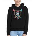 Baseball 8 Year Old Ice Cream Drip 8th Birthday Boys Player Graphic Youth Hoodie