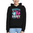 Baseball Or Bows Daddy Loves You Gender Reveal Family Graphic Youth Hoodie Baseball Or Bows Daddy Loves You Gender Reveal Family Graphic Youth Hoodie