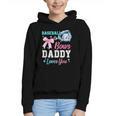 Baseball Or Bows Your Daddy Loves You Gender Reveal Matching Graphic Youth Hoodie Baseball Or Bows Your Daddy Loves You Gender Reveal Matching Graphic Youth Hoodie
