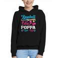 Baseball Or Bows Poppa Loves You Gender Reveal Graphic Youth Hoodie Baseball Or Bows Poppa Loves You Gender Reveal Graphic Youth Hoodie