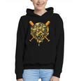 Baseball Camo Boys Ice Cream Youth Baseball Graphic Youth Hoodie