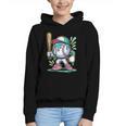 Baseball Character Cartoon Batter Drip Style Women Men Graphic Youth Hoodie Baseball Character Cartoon Batter Drip Style Women Men Graphic Youth Hoodie