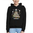 Baseball Christmas Tree Lights Graphic Youth Hoodie Baseball Christmas Tree Lights Graphic Youth Hoodie