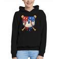 Baseball Drip American Flag Home Plate 4th Of July Patriotic Graphic Youth Hoodie Baseball Drip American Flag Home Plate 4th Of July Patriotic Graphic Youth Hoodie