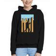 Baseball Drip Dripping Ice Cream Sport Player American Flag Graphic Youth Hoodie