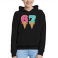 Baseball Drip Ice Cream 67 Baseball Graphic Youth Hoodie