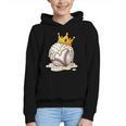 Baseball Drip Ice Cream Crown Melt Graphic Graphic Youth Hoodie