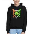 Baseball Drip Ice Cream St Patricks Day Shamrock Graphic Youth Hoodie Baseball Drip Ice Cream St Patricks Day Shamrock Graphic Youth Hoodie