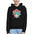 Baseball Drip Jersey Number 77 For Players & 77th Birthday Graphic Youth Hoodie Baseball Drip Jersey Number 77 For Players & 77th Birthday Graphic Youth Hoodie