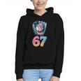 Baseball Drip Number 67 Player 67th Birthday Ice Cream 67 Graphic Youth Hoodie Baseball Drip Number 67 Player 67th Birthday Ice Cream 67 Graphic Youth Hoodie