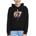 Baseball Drip Number 67 Sports Player Six Seven Meme Fan Graphic Youth Hoodie