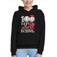 Baseball Happy 100 Days Of School Boy Girl Kid Teacher Graphic Youth Hoodie