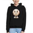 Baseball With Heart Hands Love Cute Baseball Graphic Youth Hoodie