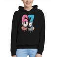Baseball Ice Cream Drip 67 Hands Six Seven Boys Graphic Youth Hoodie