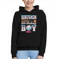 Baseball Ice Cream Drip Bonus Mom Of The Birthday Boy Graphic Youth Hoodie