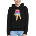Baseball Ice Cream Drip Home Plate Glove Respect Drip 2 Side Graphic Youth Hoodie Baseball Ice Cream Drip Home Plate Glove Respect Drip 2 Side Graphic Youth Hoodie