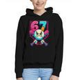 Baseball Ice Cream Drip Number 67 Six Seven Meme 67 Graphic Youth Hoodie Baseball Ice Cream Drip Number 67 Six Seven Meme 67 Graphic Youth Hoodie