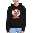 Baseball Ice Cream Drip Baseball Strawberry For Youth Red Graphic Youth Hoodie Baseball Ice Cream Drip Baseball Strawberry For Youth Red Graphic Youth Hoodie