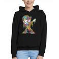 Baseball Ice Cream Dripping Dabbing Baseball Drip Graphic Youth Hoodie