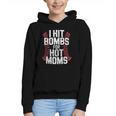 Baseball Joke Tee I Hit Bombs For Hot Moms Player Pitcher Graphic Youth Hoodie Baseball Joke Tee I Hit Bombs For Hot Moms Player Pitcher Graphic Youth Hoodie