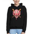 Baseball Pink Camo Ice Cream Youth Boys Girls Graphic Youth Hoodie