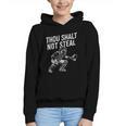 Baseball Player Catcher Thou Shalt Not Steal Coach Baseball Graphic Youth Hoodie Baseball Player Catcher Thou Shalt Not Steal Coach Baseball Graphic Youth Hoodie