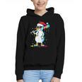 Baseball Snowman Drip Cool Christmas Men Boys Girls Graphic Youth Hoodie