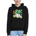 Baseball St Patricks Day Lucky Baseball Player Shamrock Graphic Youth Hoodie Baseball St Patricks Day Lucky Baseball Player Shamrock Graphic Youth Hoodie
