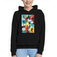 Baseball Strikeout Fastball Strikes Hitter Inning Curveball Graphic Youth Hoodie Baseball Strikeout Fastball Strikes Hitter Inning Curveball Graphic Youth Hoodie